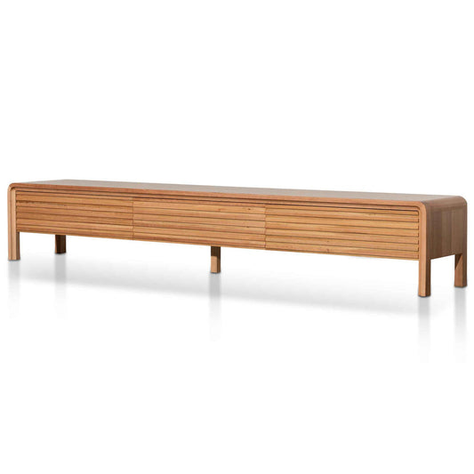 2.2m Entertainment TV Unit - Messmate