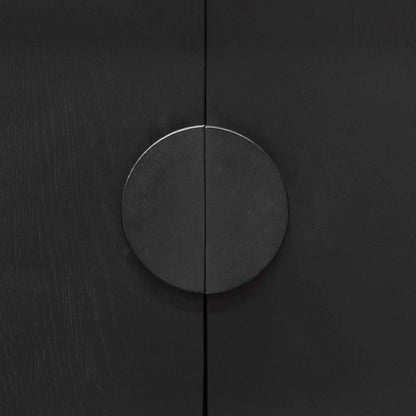 CTV6619-OW 1.8m Wooden TV Entertainment Unit - Black