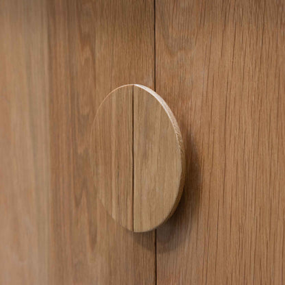 CTV6620-OW 1.8m Wooden TV Entertainment Unit - Natural