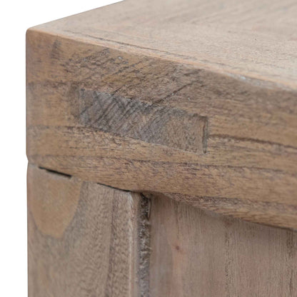 CTV6700 2m TV Entertainment Unit - Natural with Rattan Doors