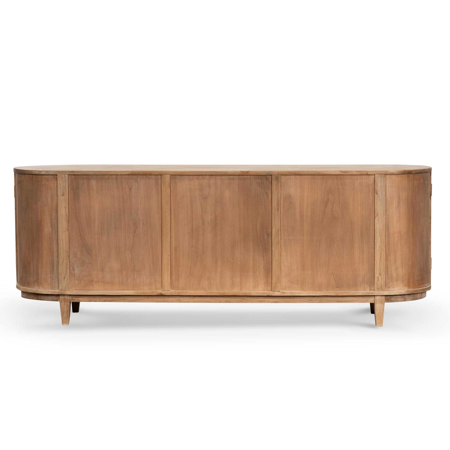 Obrien 2.1m Sideboard Unit - Natural with Rattan Doors