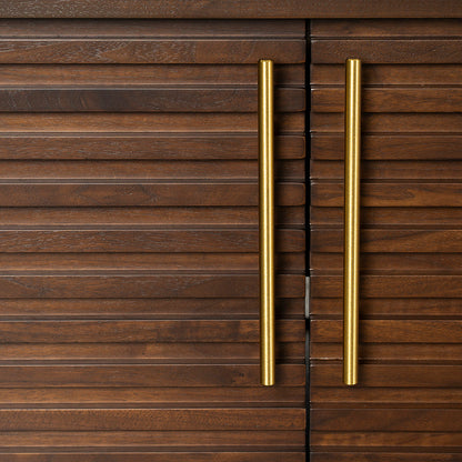 2.3m TV Entertainment Unit - Walnut