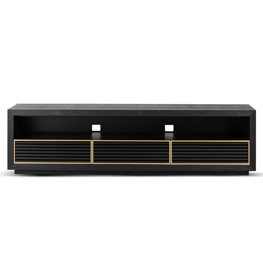 CTV8273-VA 2m TV Entertainment Unit - Textured Espresso Black