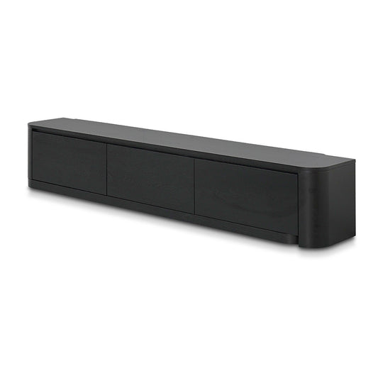 CTV8484-CN Expandable TV Entertainment Unit - Full Black Oak