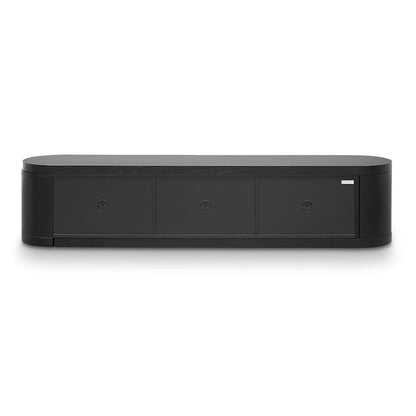 Extendable TV Entertainment Unit Full - Black Oak