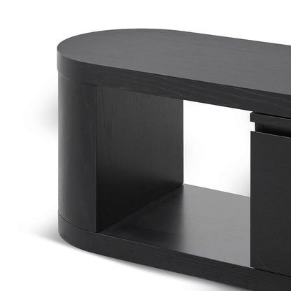 Extendable TV Entertainment Unit Full - Black Oak