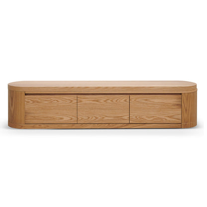 Extendable TV Entertainment Unit - Natural Oak
