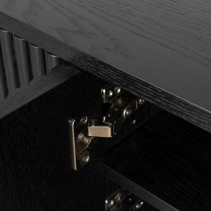 CTV8618-KD 2m TV Entertainment Unit - Full Black