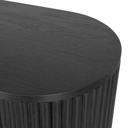 2m TV Entertainment Unit - Full Black