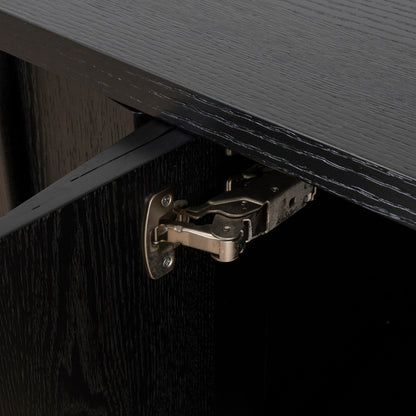 CTV8700-VA 2m TV Entertainment Unit - Textured Espresso Black