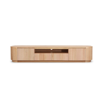 2.4m TV Entertainment Unit – Natural Ash