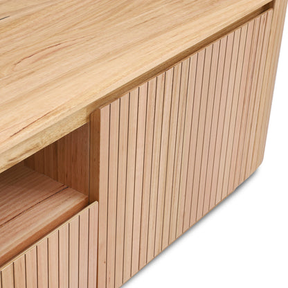 2.4m TV Entertainment Unit – Natural Ash