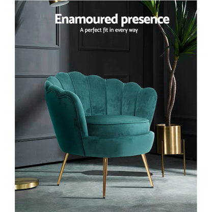 Artiss Retro Armchair - Green