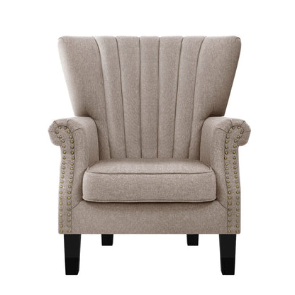 Artiss Armchair - Beige