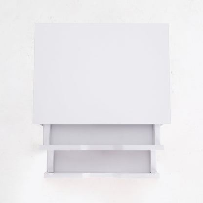 2X Bedside Table 2 Drawer Wood Leg Storage Cabinet Nightstand SUZY WHITE