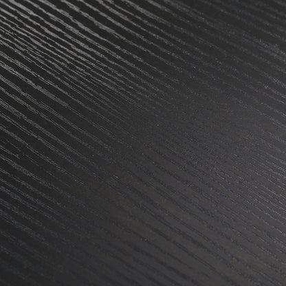 2X Bedside Tables Storage Cabinet Nightstand 2 Drawer JOSS BLACK