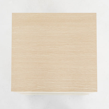 Bedside Table Side Storage Cabinet Nightstand Bedroom 2 Drawer JOSS OAK