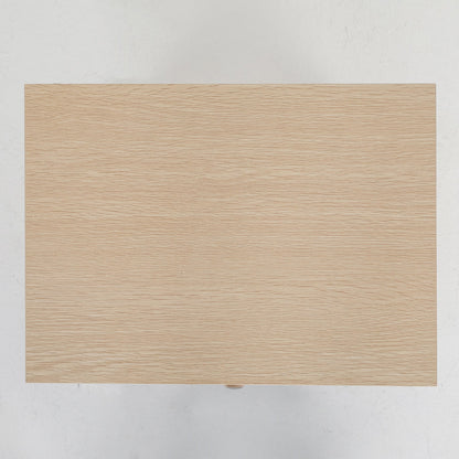 Bedside Table Side Storage Cabinet Nightstand Bedroom 2 Drawer ANYA OAK