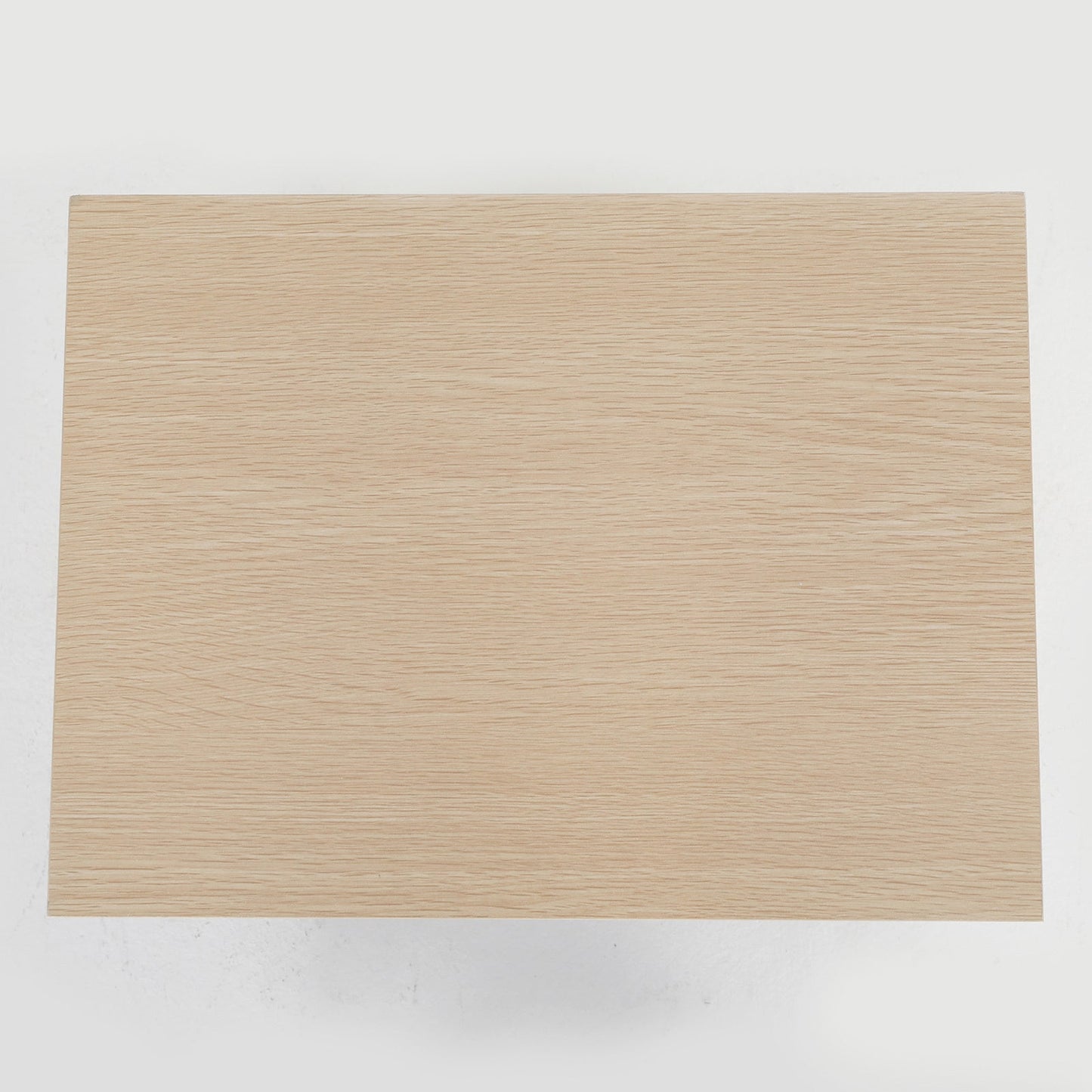 Bedside Table 3 Drawer Wood Leg Storage Cabinet Nightstand LACY OAK