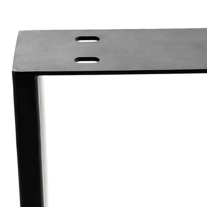 Square Shaped Table Bench Desk Legs Retro Industrial Design Fully Welded