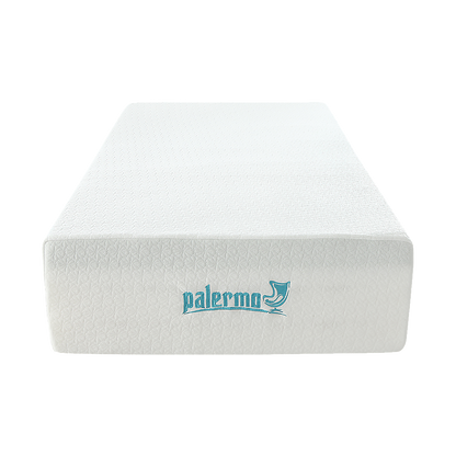 Palermo Single Mattress 30cm Memory Foam Green Tea Infused CertiPUR Approved