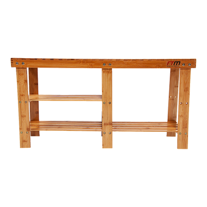Bamboo Shoe Rack Wooden Bench Storage Organiser Cabinet Holder Stool