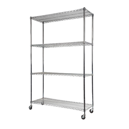 Modular Wire Storage Shelf 1200 x 450 x 1800mm Steel Shelving