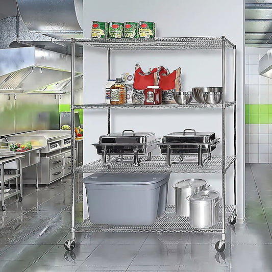 Modular Wire Storage Shelf 1500 x 450 x 1800mm Steel Shelving