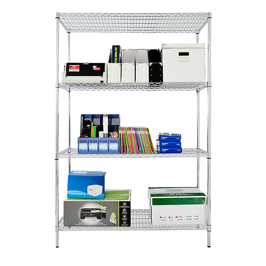 Modular Wire Storage Shelf 1200 x 600 x 1800mm Steel Shelving