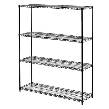 Modular Wire Storage Shelf 1200 x 600 x 1800mm Steel Shelving