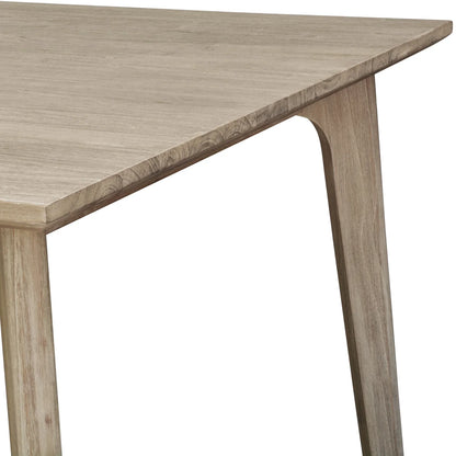 Larsen Wooden Table with 6 Chairs Dining Set