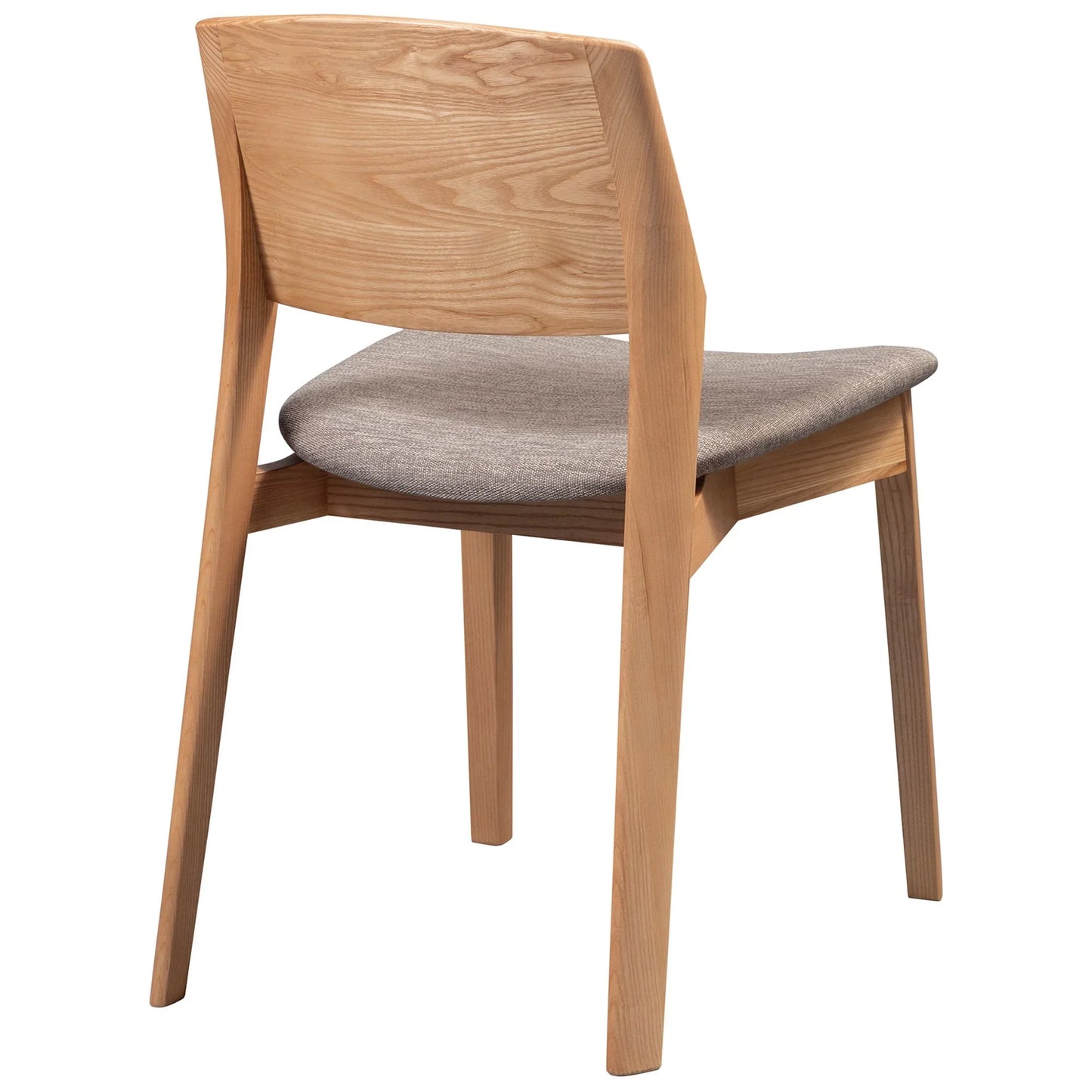 Delphine Round Table with 4 Chairs Dining Set - Oak