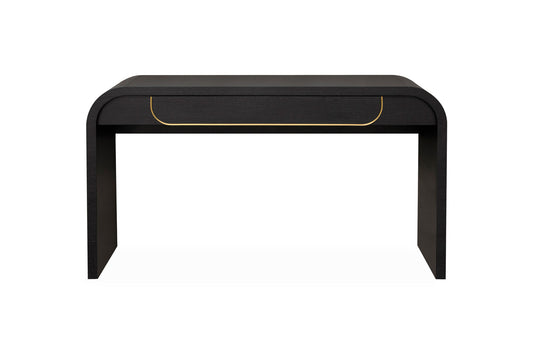 CDT6318-VA 1.4m Console Table - Textured Espresso Black