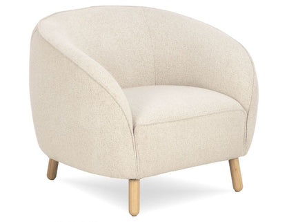 Willow Occasional Chair – Ivory Fabric