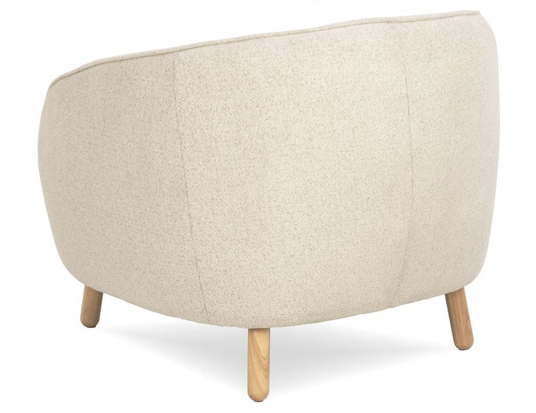 Willow Occasional Chair – Ivory Fabric
