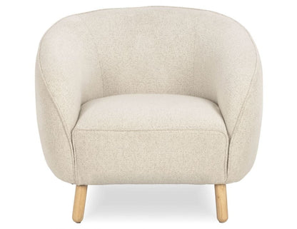 Willow Occasional Chair – Ivory Fabric
