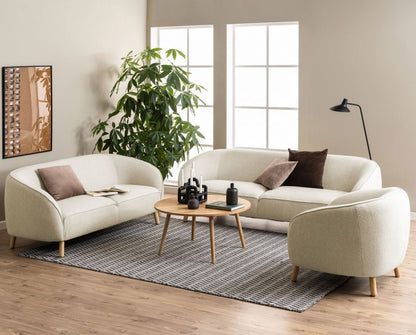 Willow Occasional Chair – Ivory Fabric