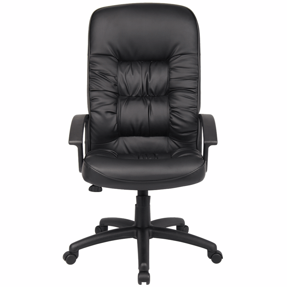 Commander High Back Executive Office Chair – Black PU