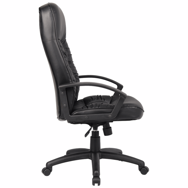 Commander High Back Executive Office Chair – Black PU
