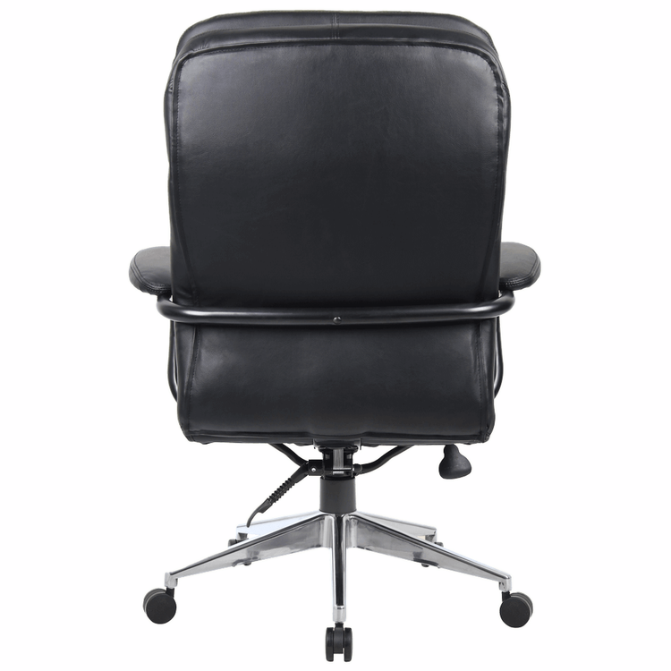 Titan Heavy Duty Executive Office Chair – Black Leather