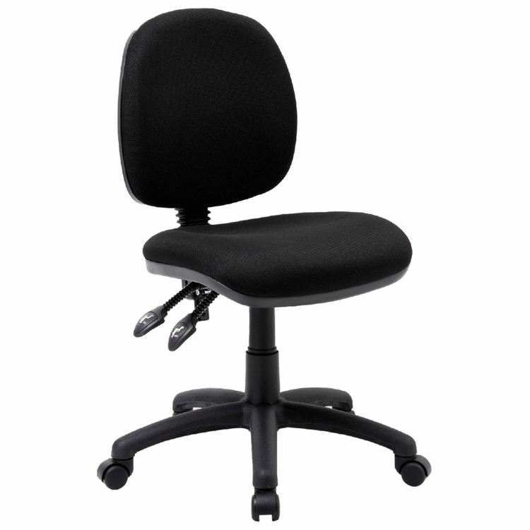 Task Office Chair – Black Fabric