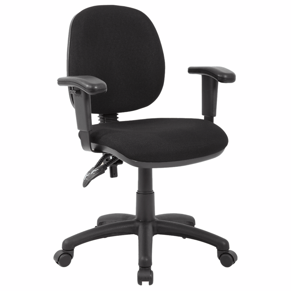 Task Office Chair – Black Fabric