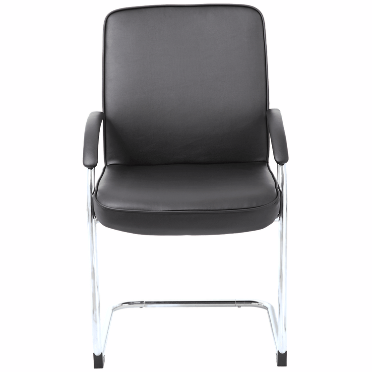 Monaco Visitor Chair – Black PU