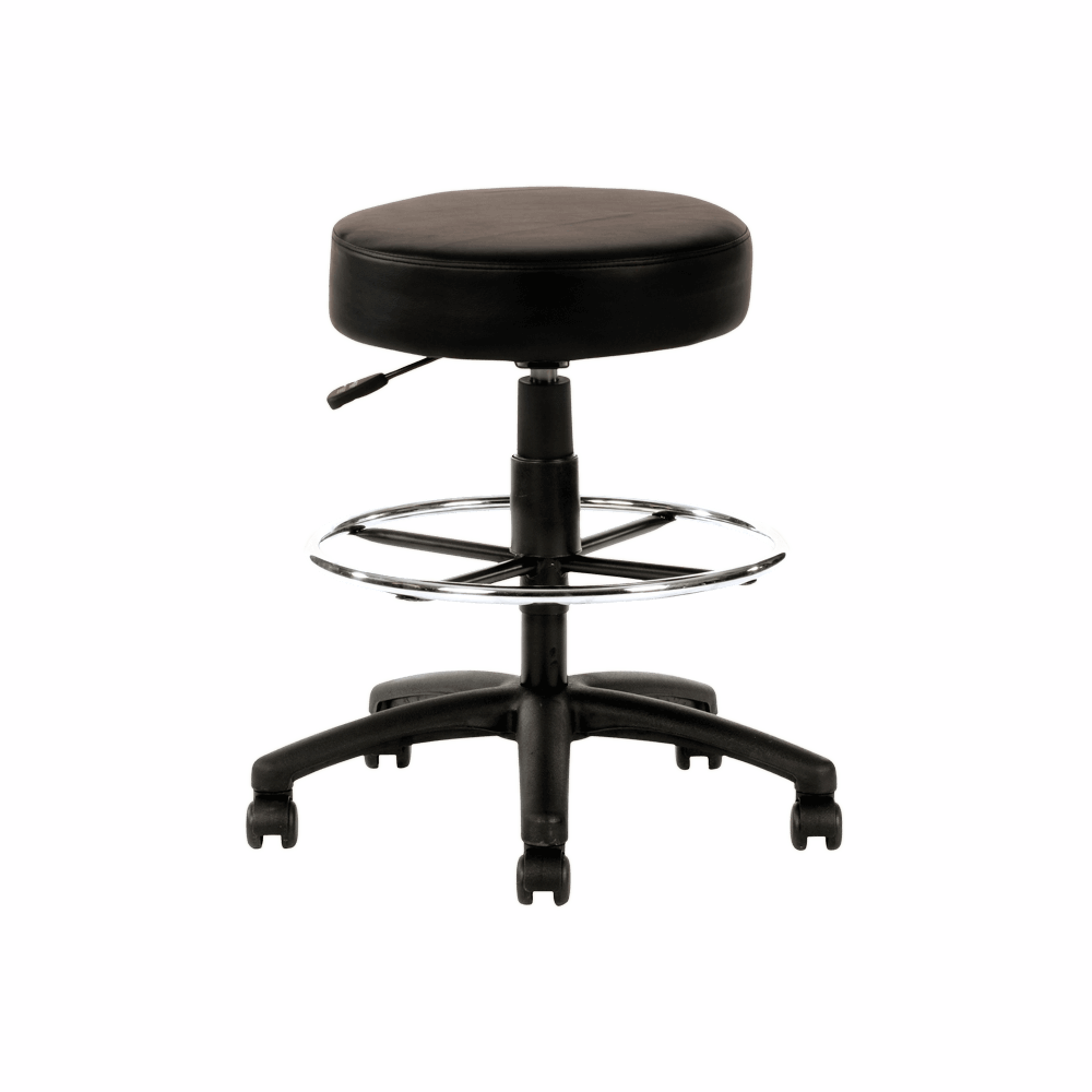 Utility Stool – Black PU