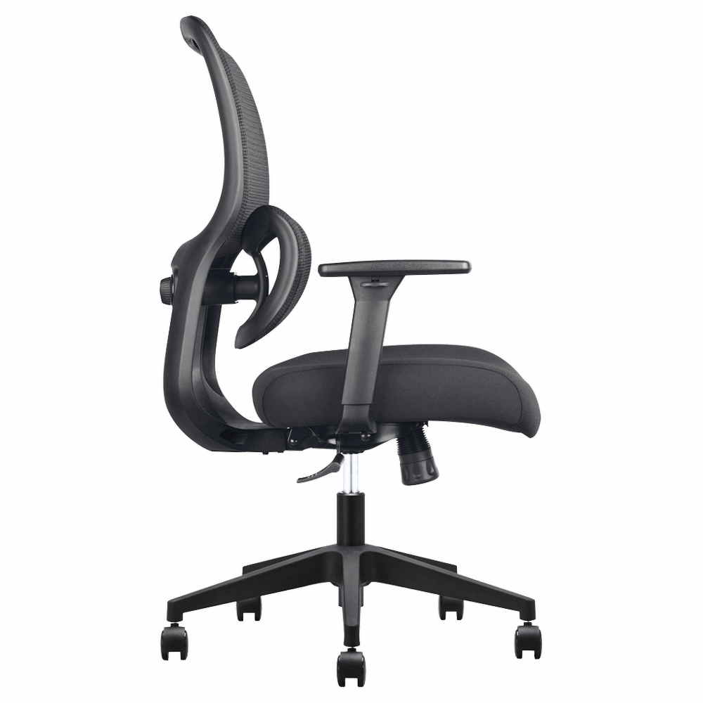 Romeo Mesh Office Chair – Black