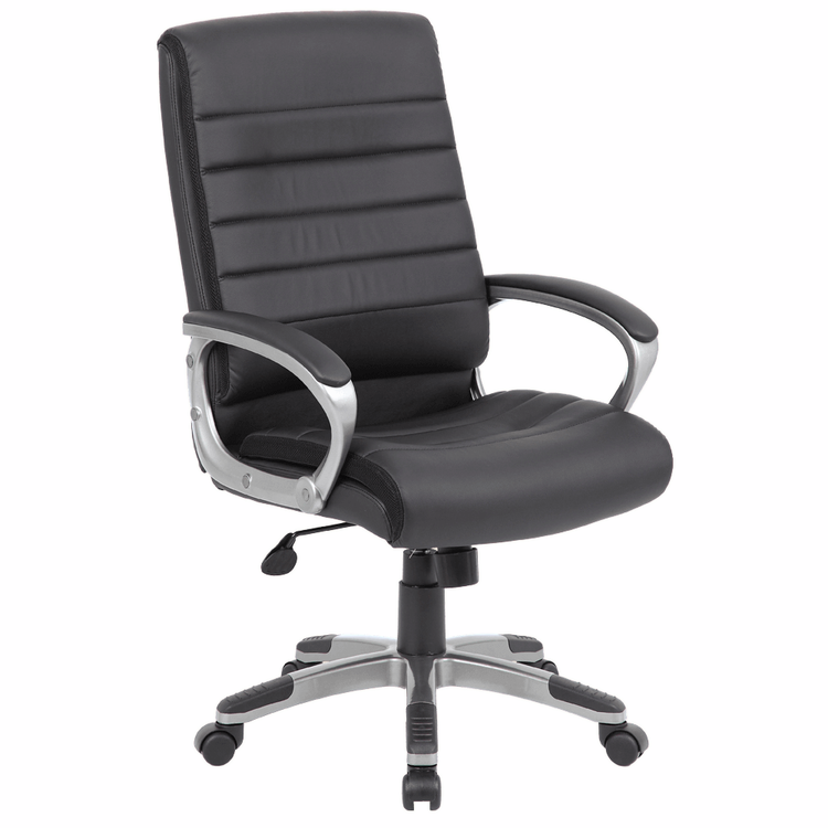 Capri High Back Executive Office Chair – Black PU