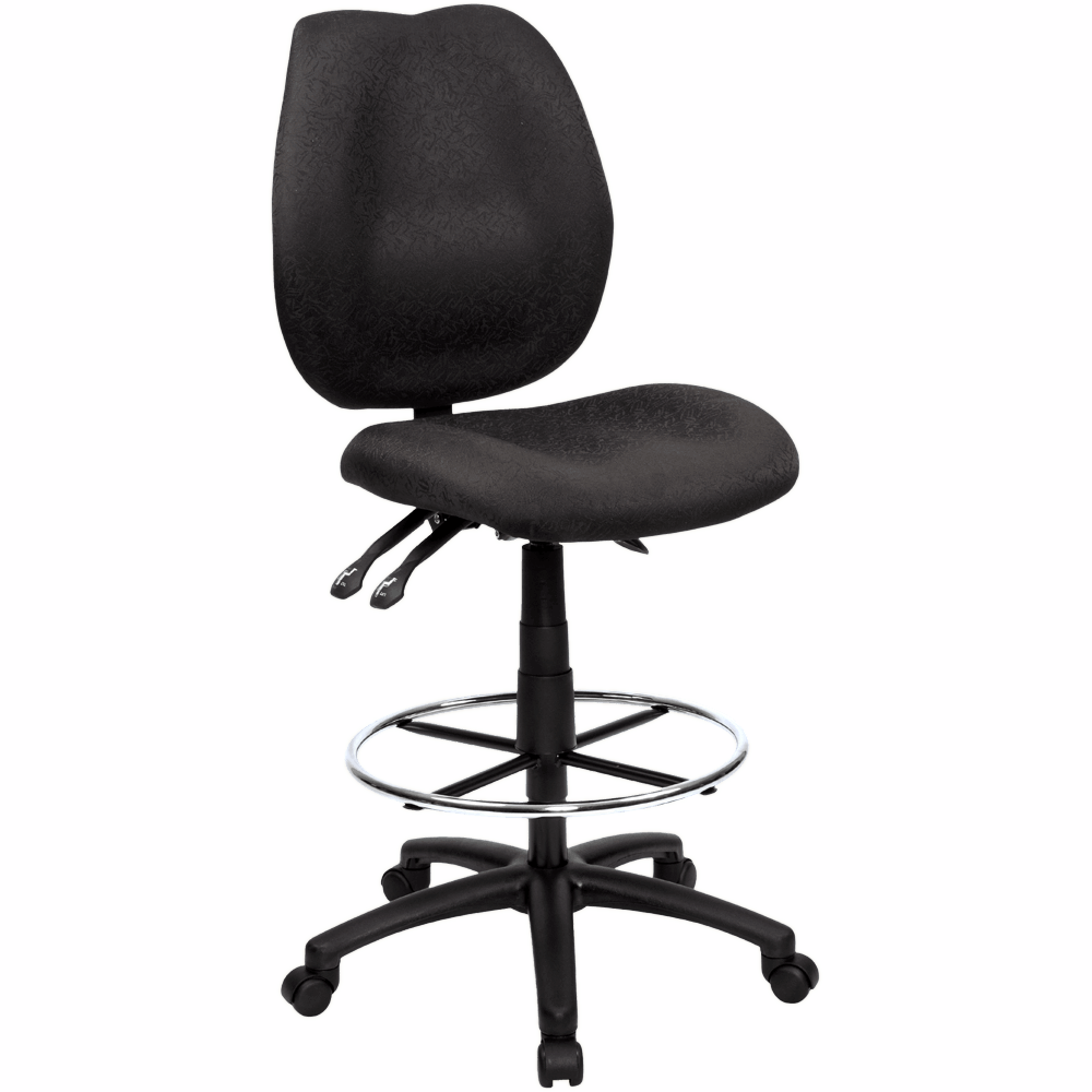 Sabina Ergonomic Office Chair – Black Fabric