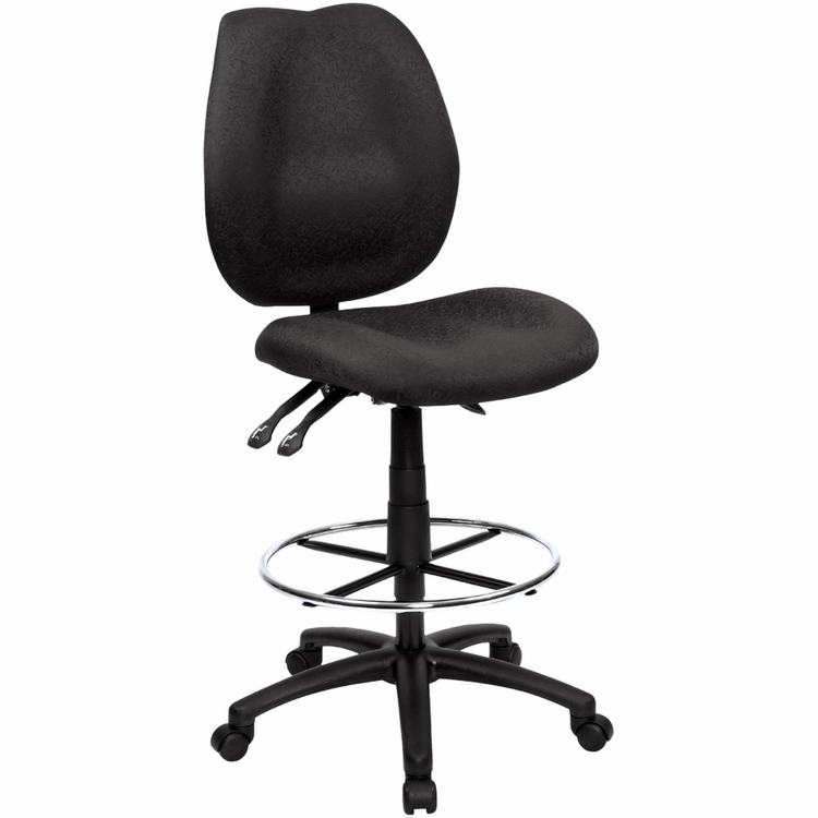 Sabina Ergonomic Office Chair – Black Fabric