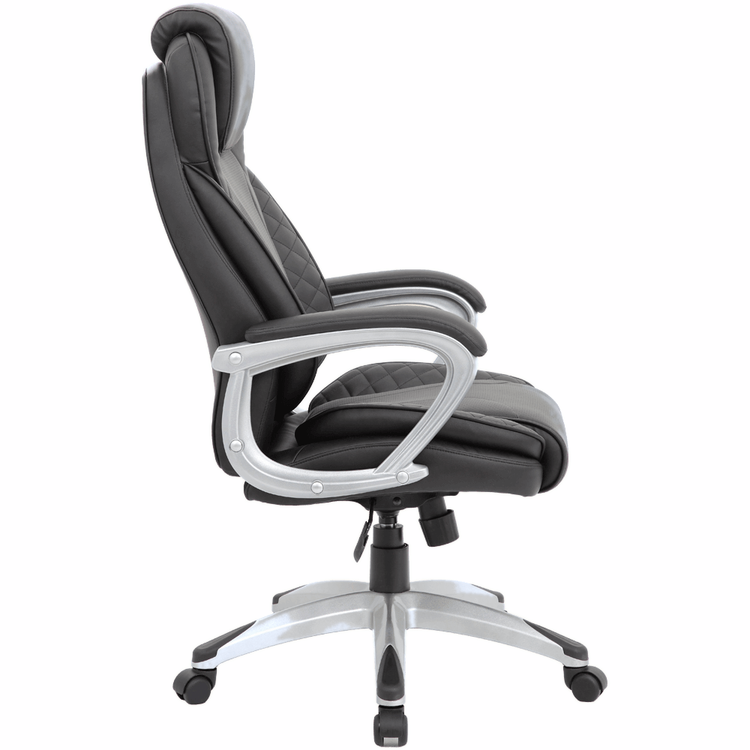 Tristar High Back Executive Office Chair – Black PU