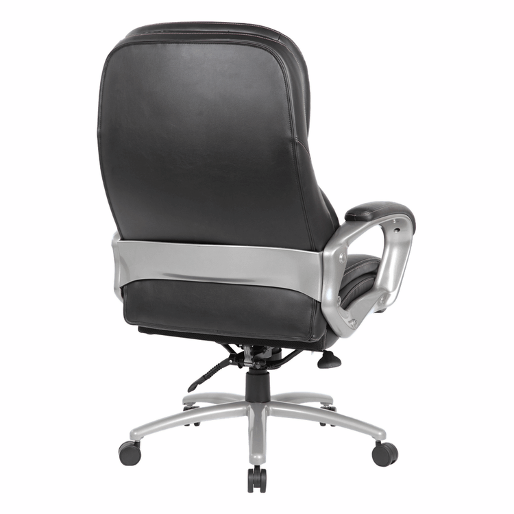 Hercules Heavy Duty Executive Office Chair – Black Leather